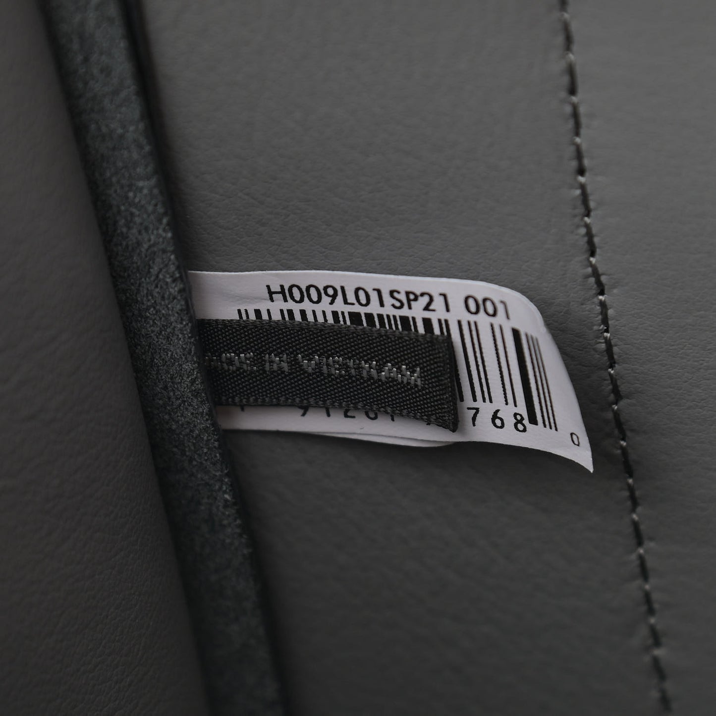 Grained Calfskin Small The Tote Bag Black