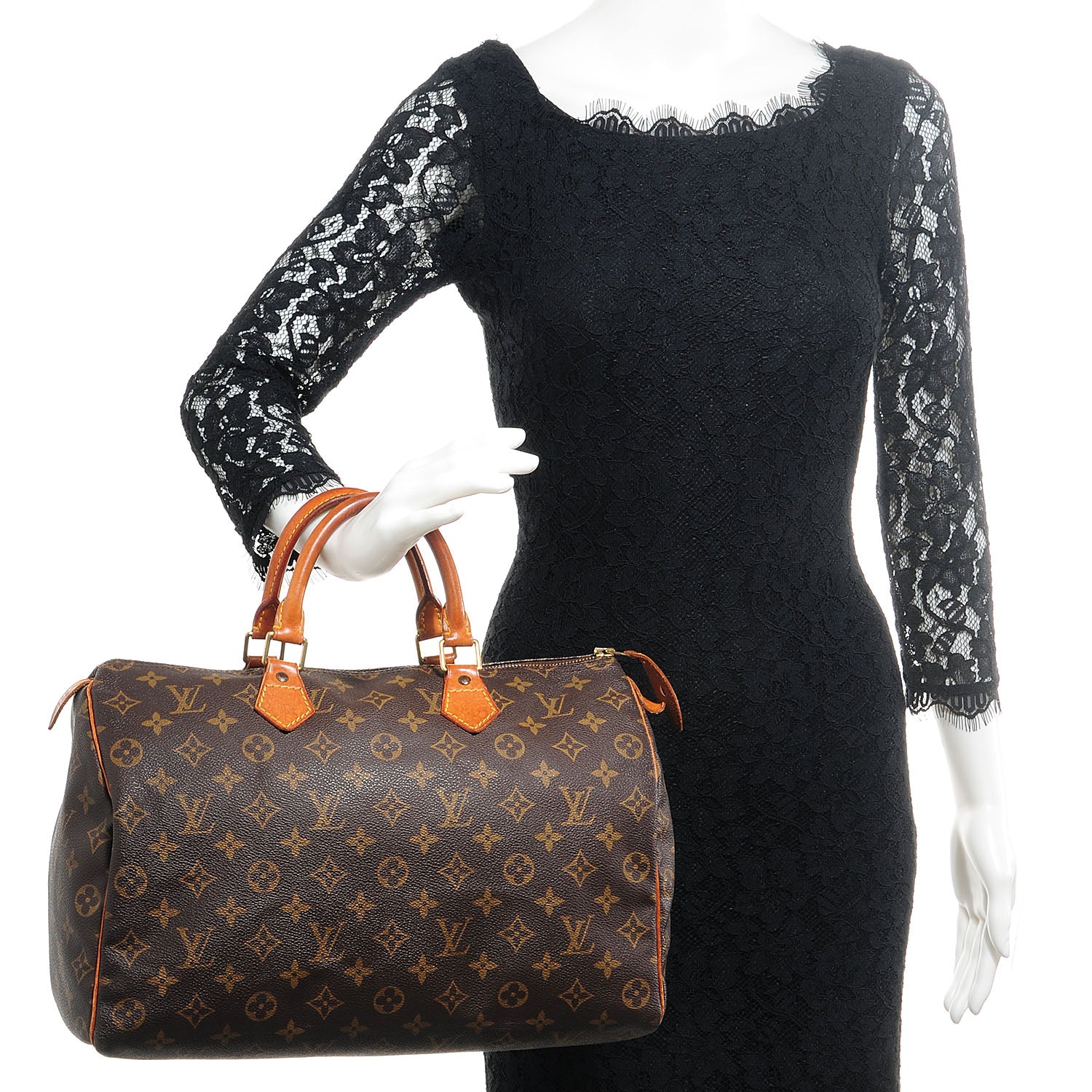 Louis Vuitton Monogram Speedy 35 2 of 7