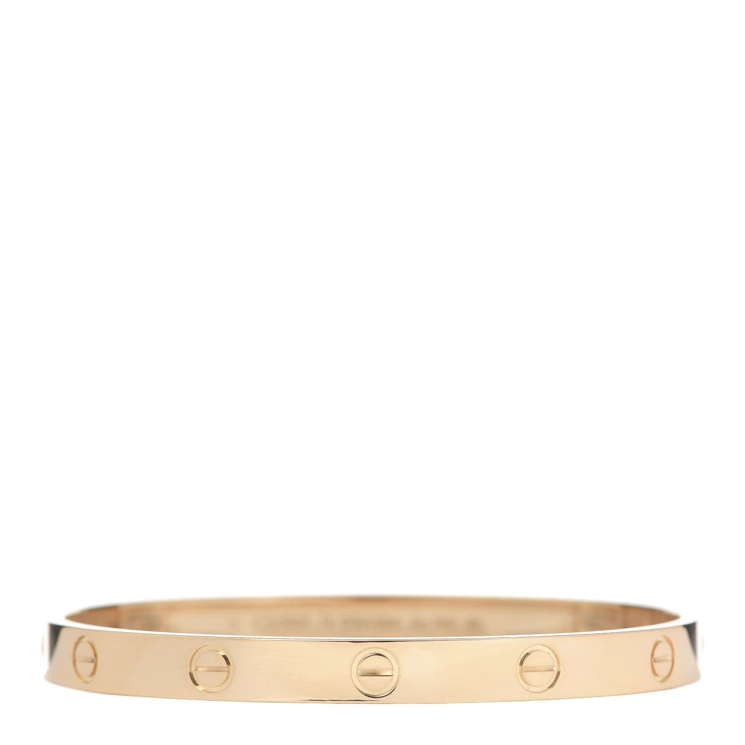 Cartier 18K Yellow Gold LOVE Bracelet 18 1 of 10