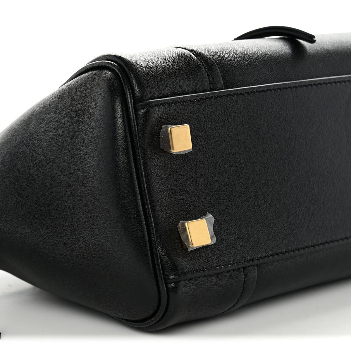 Celine Supple Shiny Lambskin Little New Luggage Black 8 of 9