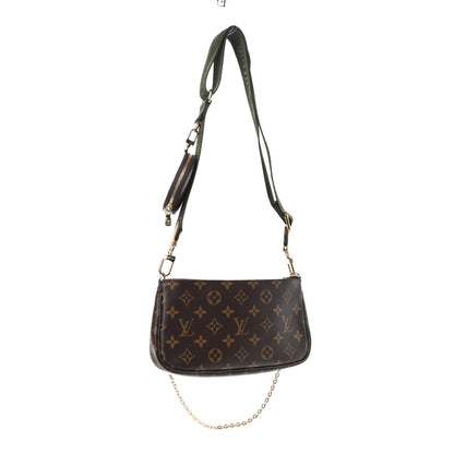 Louis Vuitton Monogram Multi Pochette Accessories Kaki 3 of 11