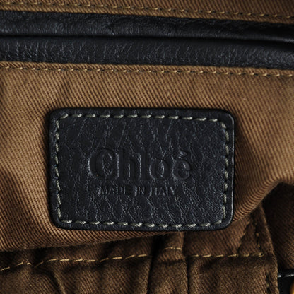 Chloe Calfskin Medium Marcie Satchel Black Bat 6 of 7