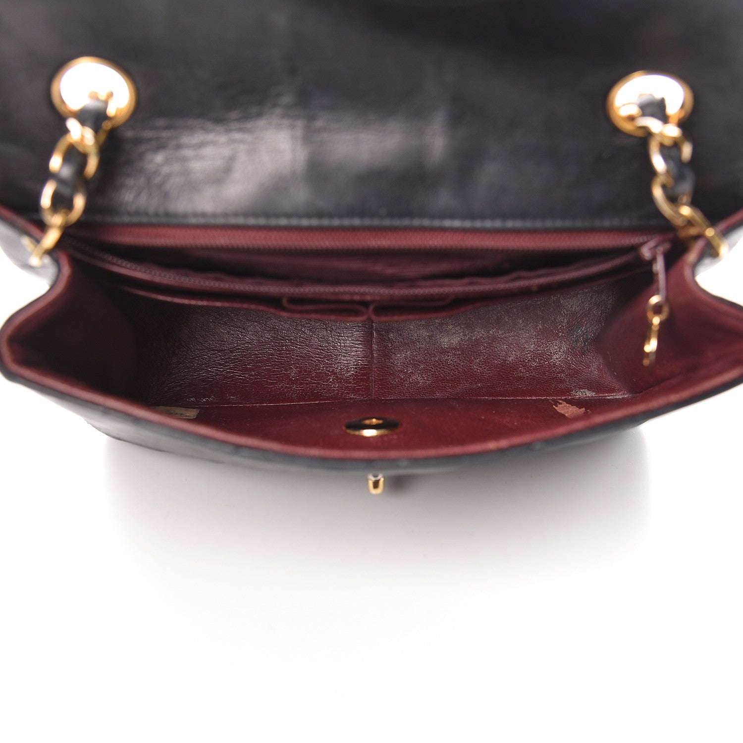 Chanel Lambskin Quilted Mini Square Flap Black 5 of 27