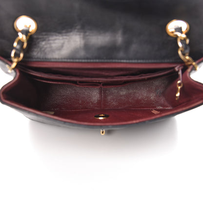 Chanel Lambskin Quilted Mini Square Flap Black 5 of 27