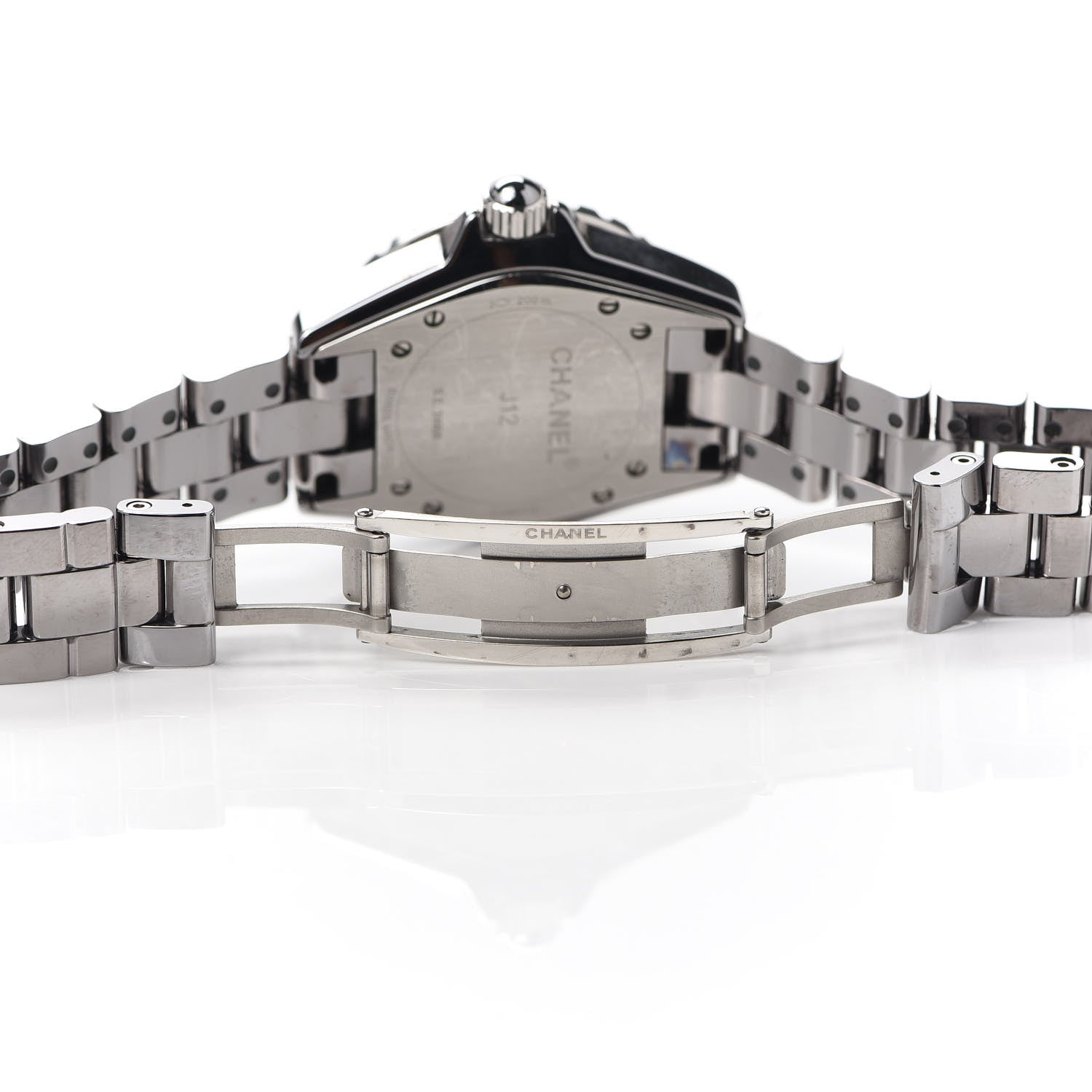 Chanel Titanium Ceramic 33mm J12 Chromatic Quartz Watch 5 of 6