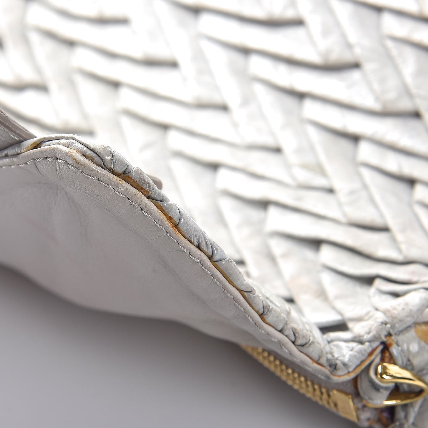 Eel Skin Python Carolina Clutch