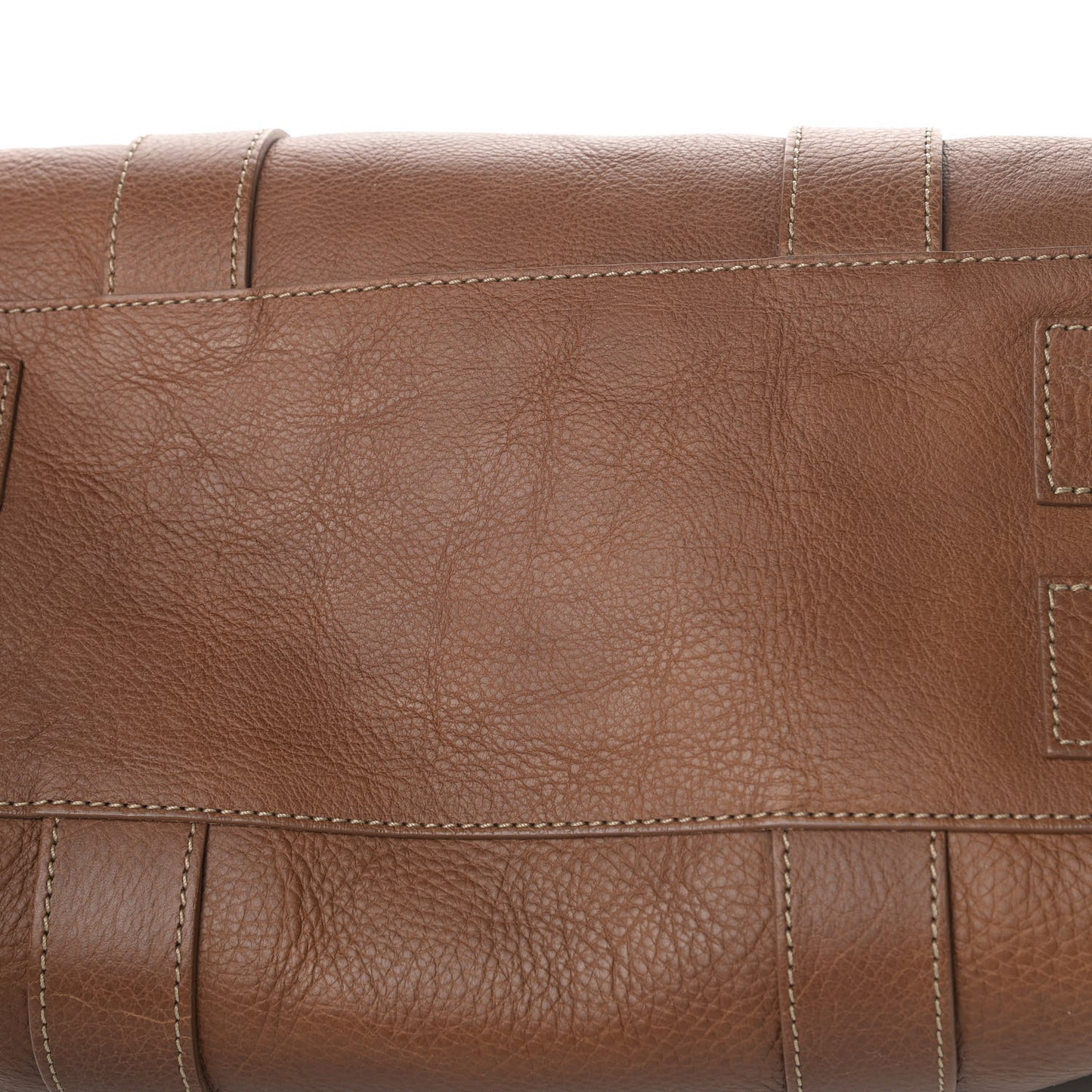 Natural Leather Small Buckle Bayswater Oak