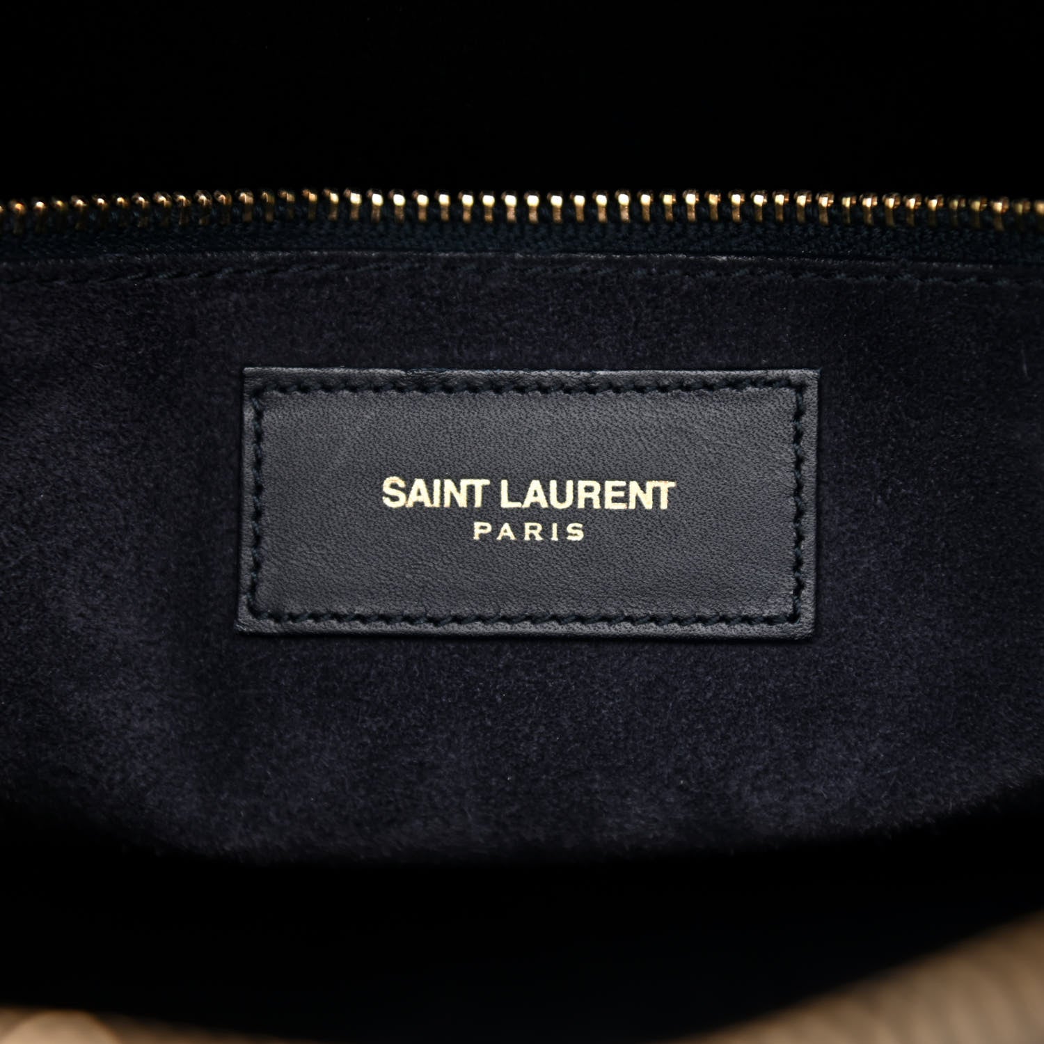 Saint Laurent Calfskin Classic Duffle 6 Marine 6 of 13