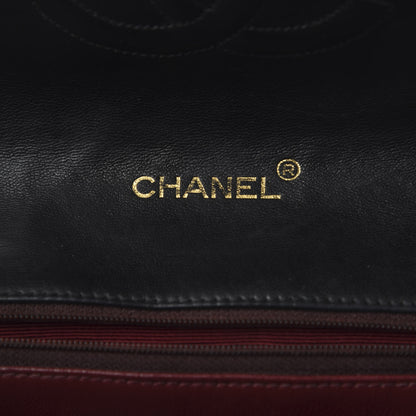 Chanel Lambskin Quilted Medium Single Flap Black 8 of 12