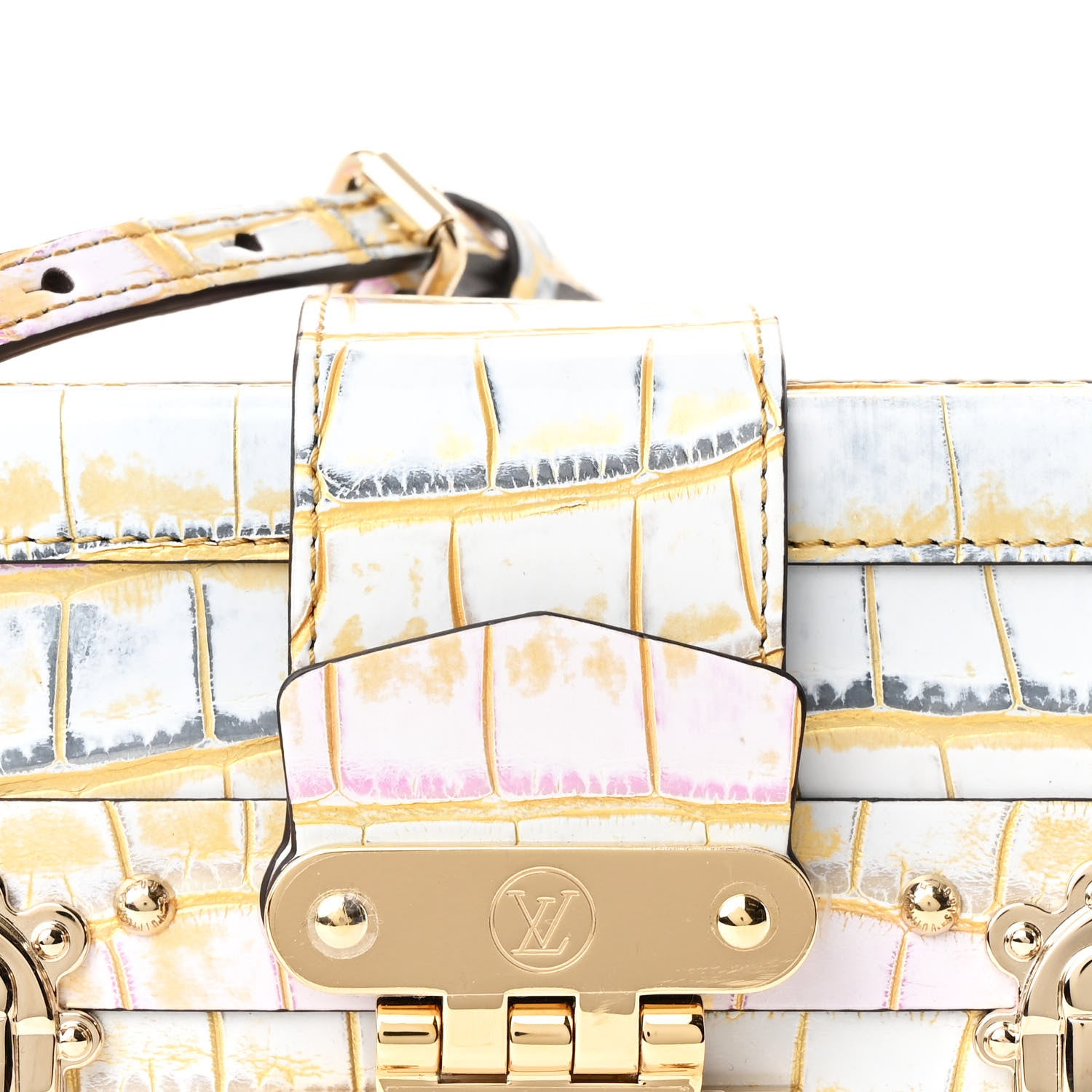 Louis Vuitton Alligator Royal Garden Petite Malle 1757761