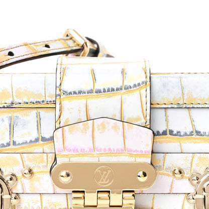 Louis Vuitton Alligator Royal Garden Petite Malle 7 of 10