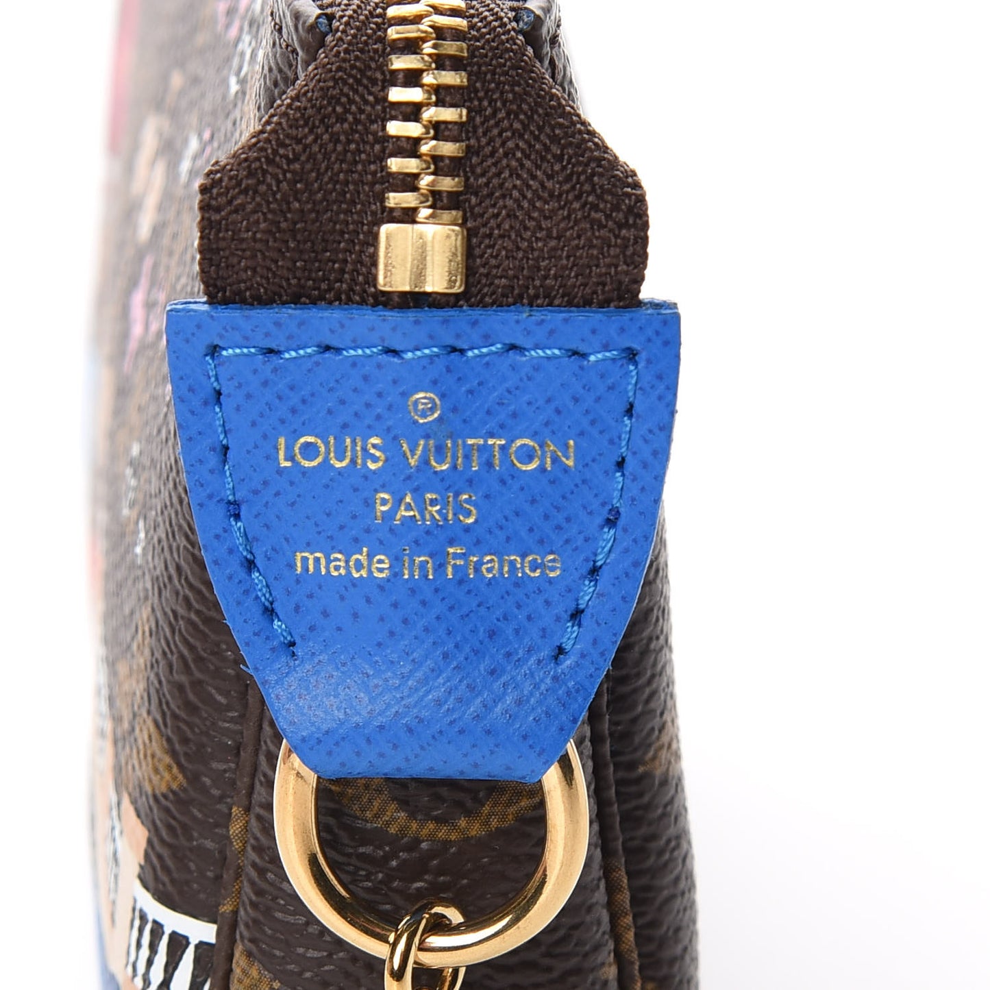 Monogram 2019 Christmas Animation Mini Venice Pochette Accessories Blue