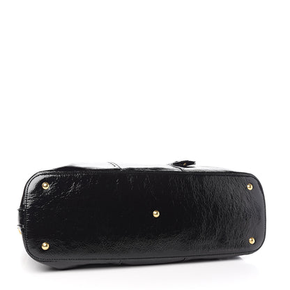 Saint Laurent Patent Oversized Muse Black 4 of 10