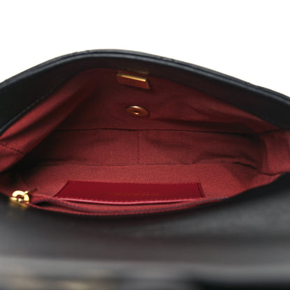 Chanel Lambskin Quilted Chain Flap Black 5 of 10