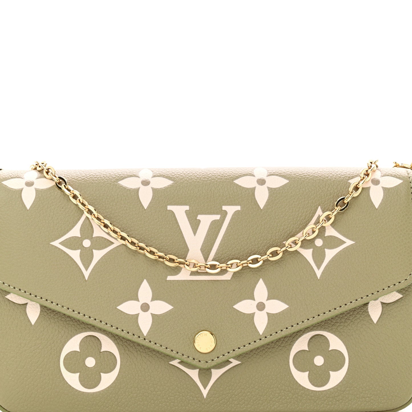 Empreinte Monogram Giant Felicie Pochette Tourterelle Creme