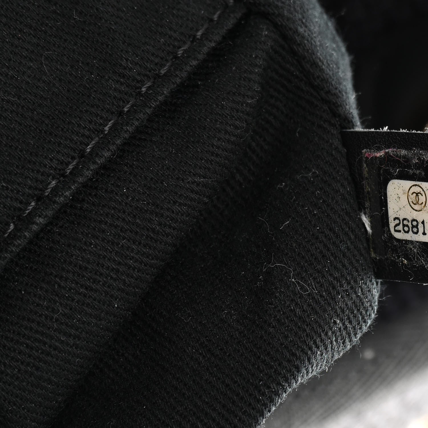 Chanel Woven Straw Raffia Large Deauville Tote Black 7 of 13