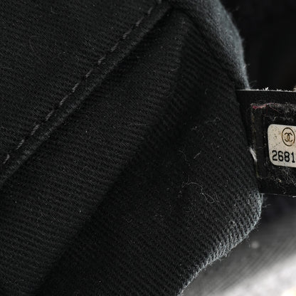 Chanel Woven Straw Raffia Large Deauville Tote Black 7 of 13