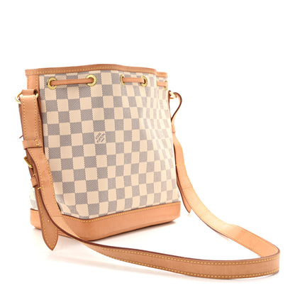 Louis Vuitton Damier Azur Noe BB 3 of 10