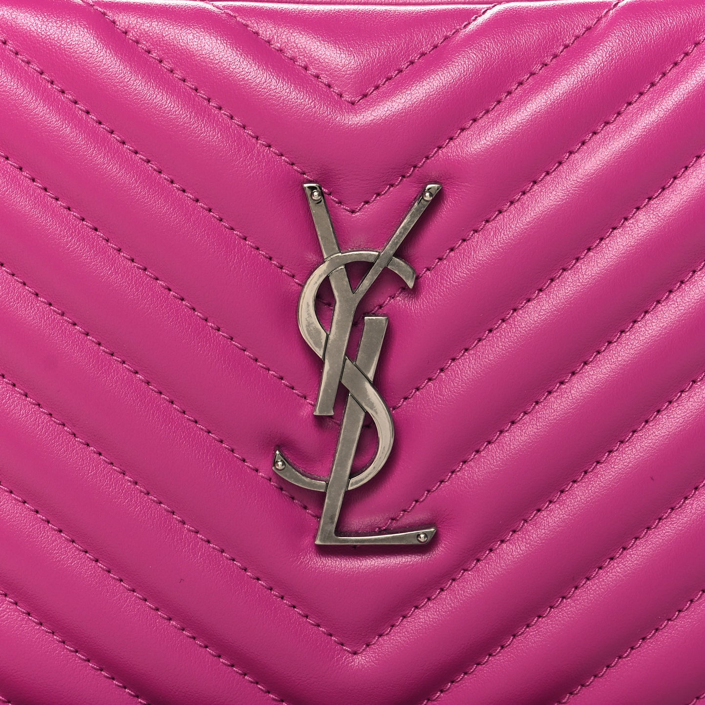 Calfskin Matelasse Monogram Lou Camera Bag Electric Fuchsia