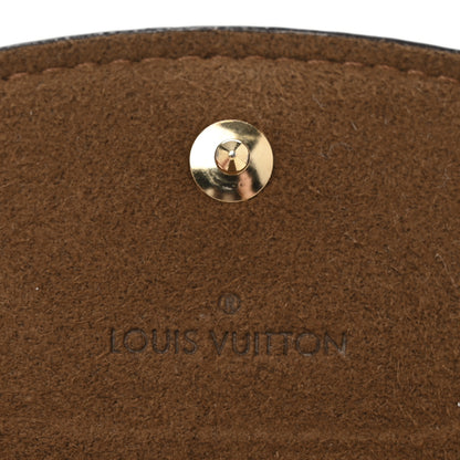 Louis Vuitton Damier Ebene Cufflinks Case 6 of 7