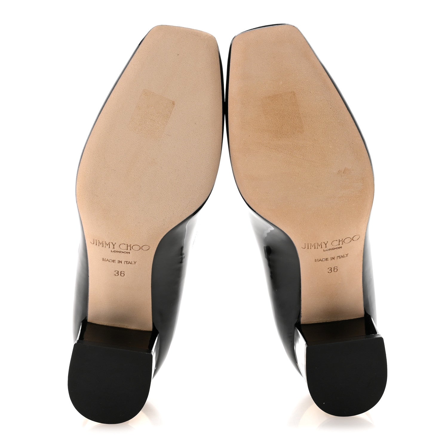 Jimmy Choo Patent Rydea 45 Pumps 36 Black 6 of 9