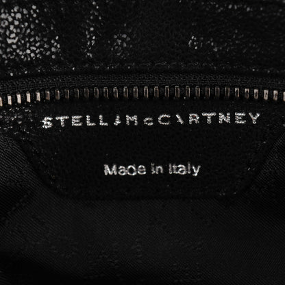 Stella McCartney Shaggy Deer Embellished Falabella Fold Over Clutch Black 9 of 11