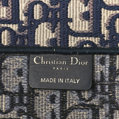 Christian Dior Oblique Large Book Tote Blue Multicolor 6 of 8