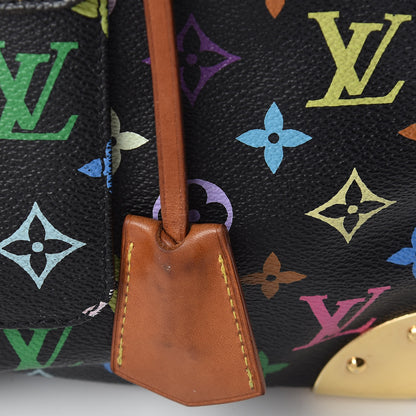 Louis Vuitton Monogram Multicolor Speedy 30 Black 5 of 18