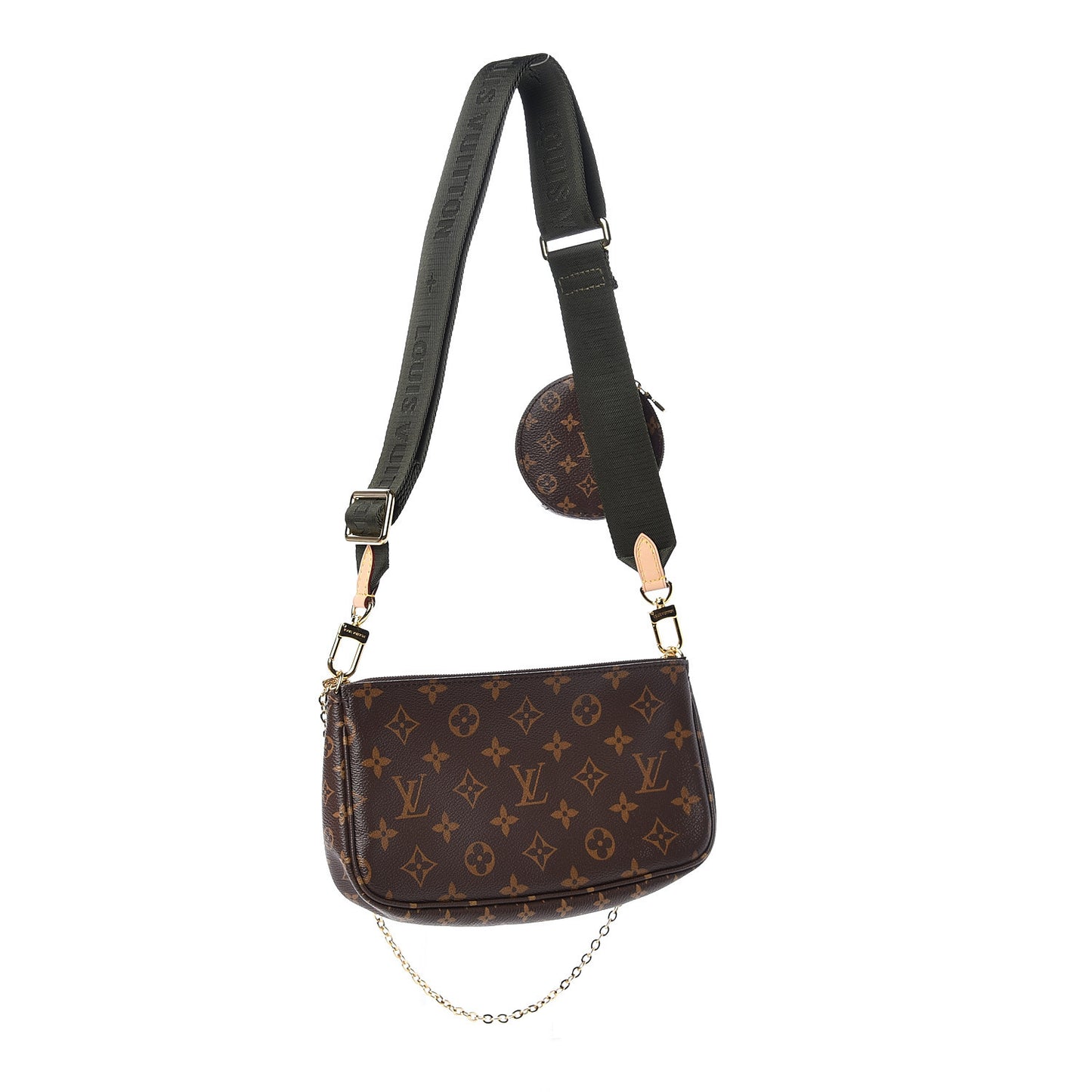 Monogram Multi Pochette Accessories Kaki