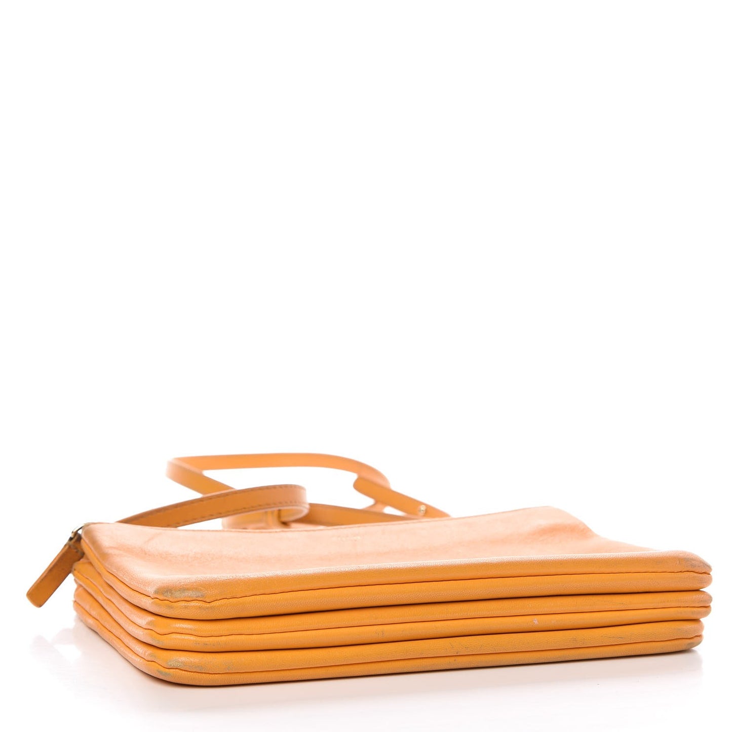Lambskin Small Trio Crossbody Bag Sunflower