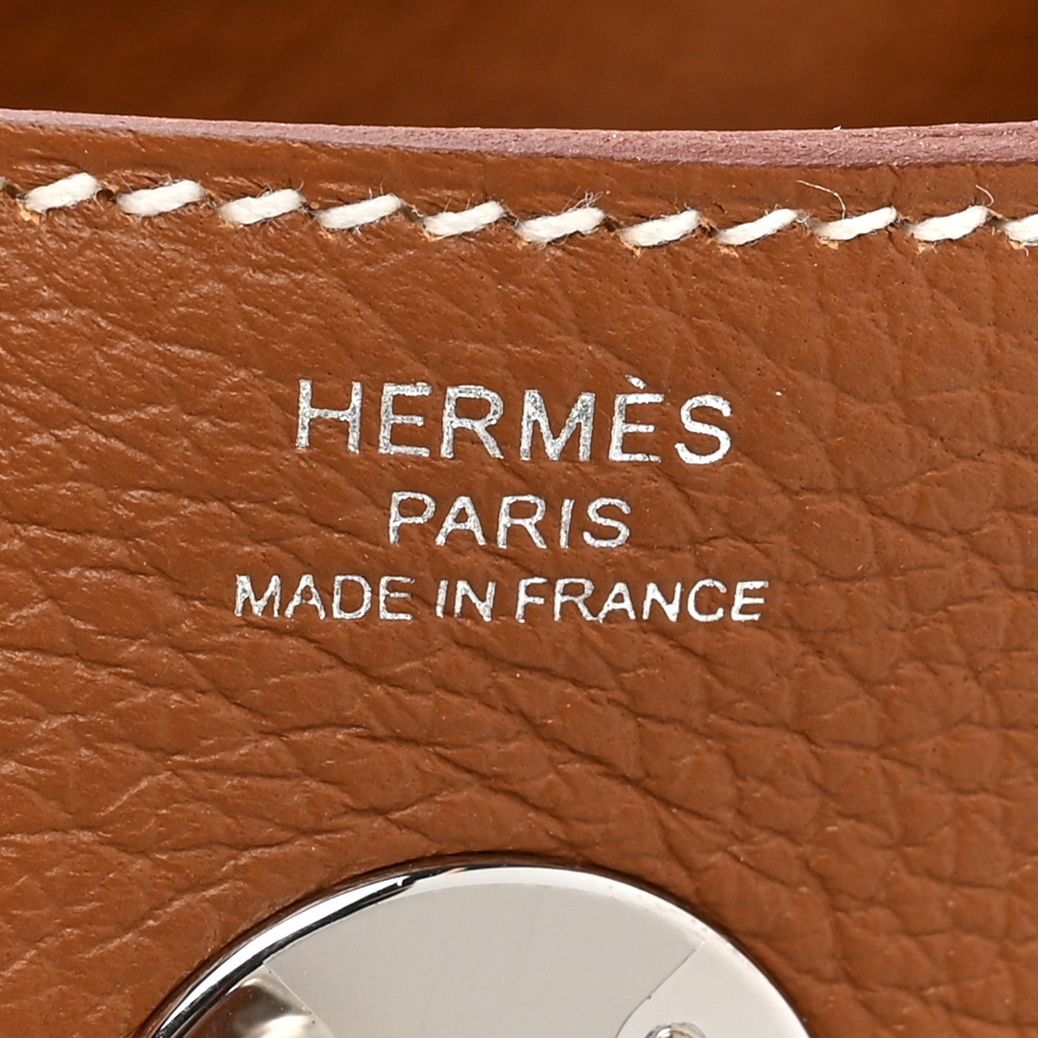 Hermes Taurillon Clemence Lindy 26 Gold 6 of 8