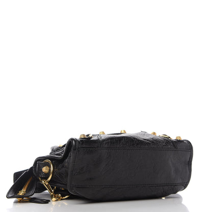 Balenciaga Agneau Giant 12 Gold Hardware Mini City Black 4 of 10