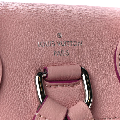 Louis Vuitton Perforated Calfskin Lockme Backpack Rose Poudre Creme 7 of 10