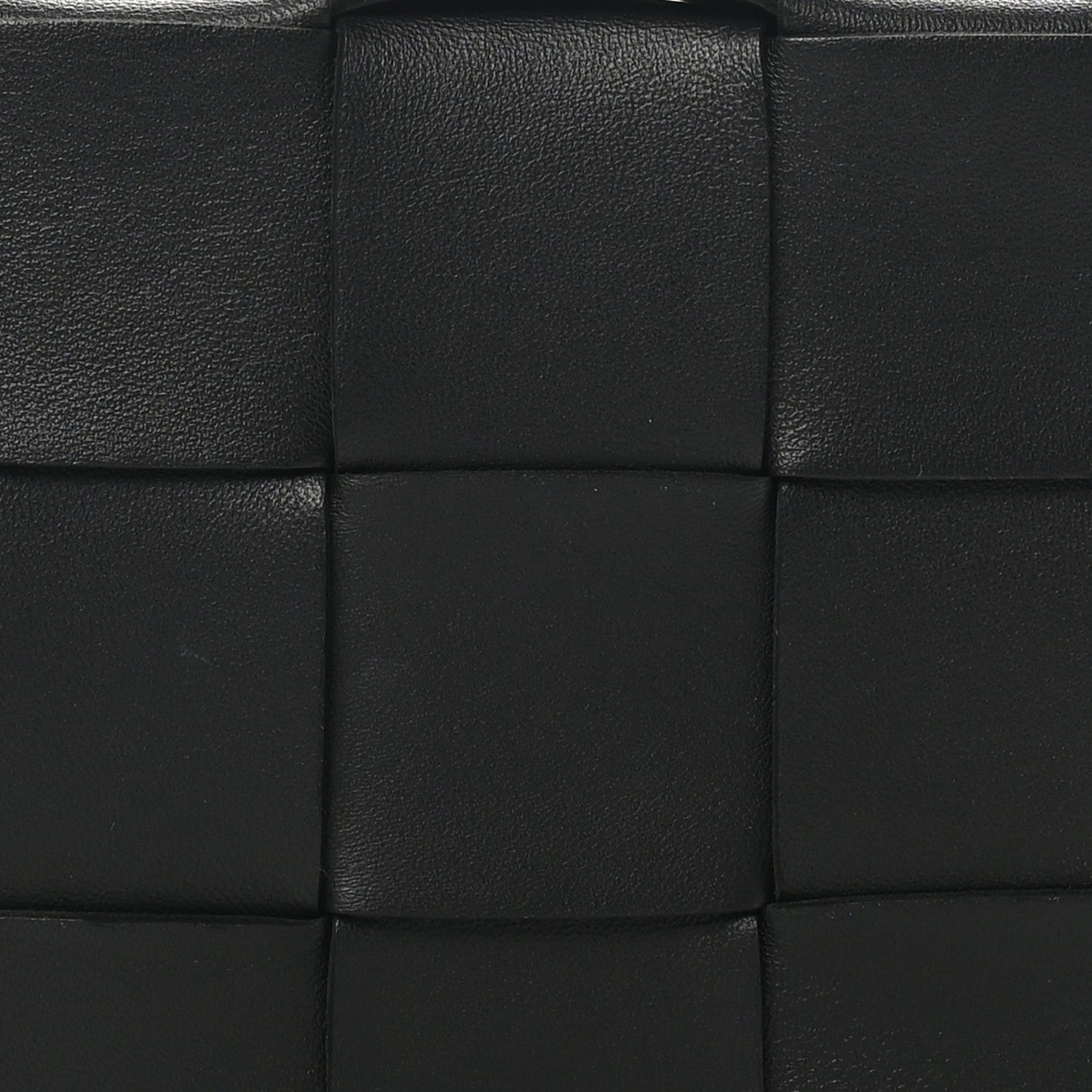 Bottega Veneta Lambskin Maxi Intrecciato Cassette Crossbody Bag Black 7 of 9