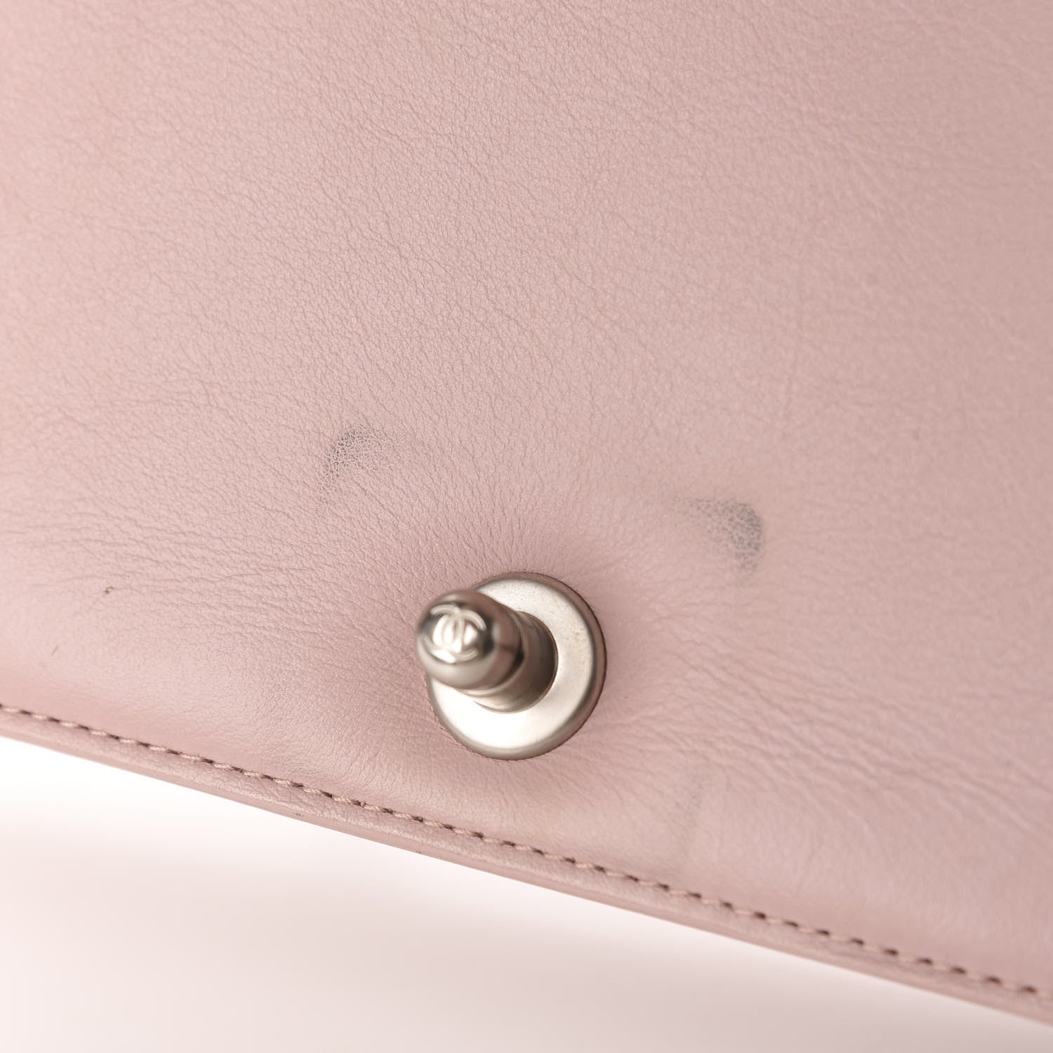 Chanel Lambskin Quilted Medium Boy Flap Light Pink 8 of 12