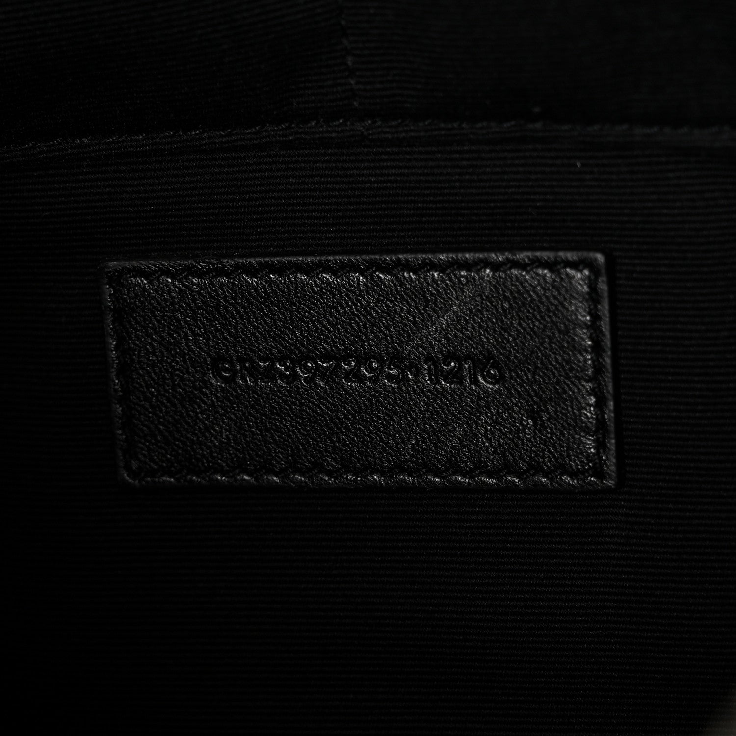 Saint Laurent Calfskin Star Rider iPad Pouch Argento 7 of 9