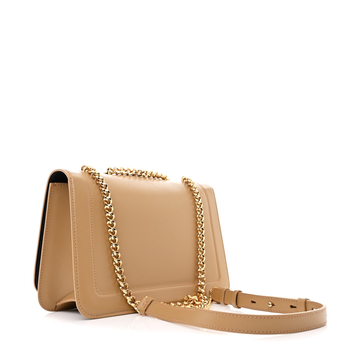 Calfskin Medium Vara Rainbow Crossbody Bag Brown