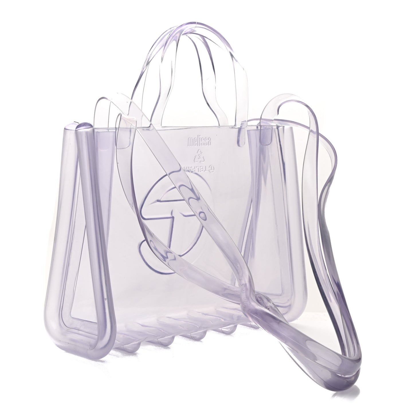 x MELISSA Jelly Medium Shopping Bag Clear
