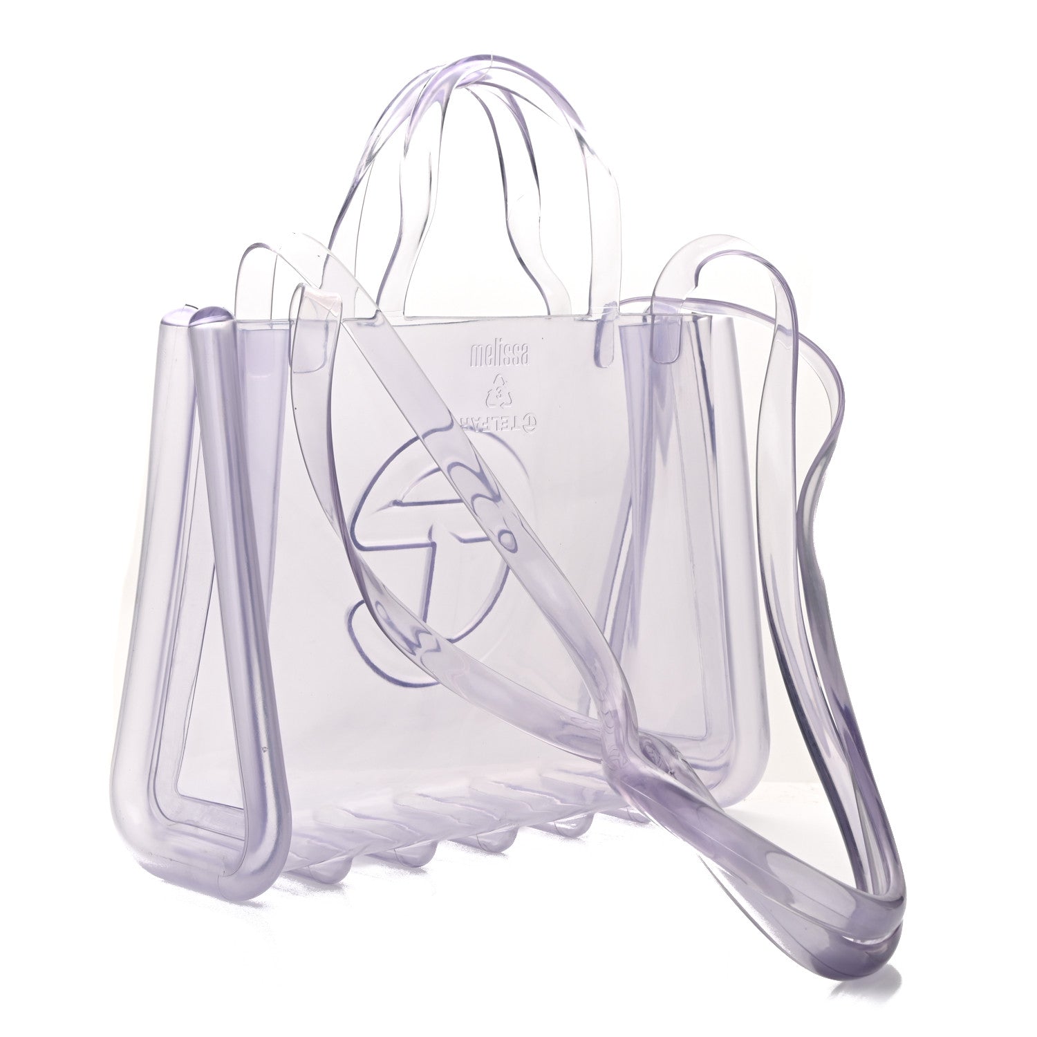 Telfar x MELISSA Jelly Medium Shopping Bag Clear 3 of 9