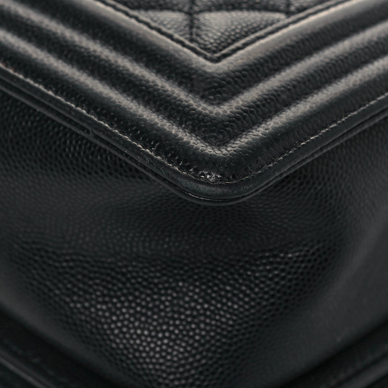 Chanel Caviar Quilted New Medium Boy Flap Black 11 of 18