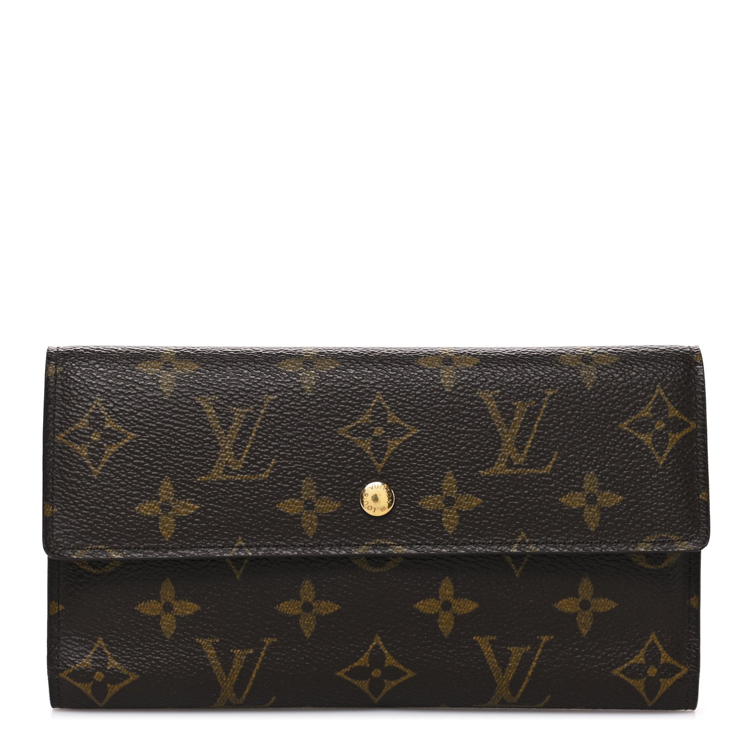 Louis Vuitton Monogram Porte Tresor International Wallet 1 of 6