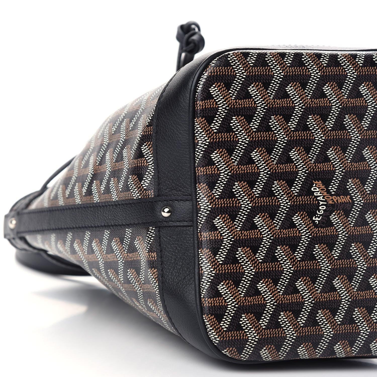 Goyard Goyardine Petit Flot Bucket Bag PM Black 5 of 8