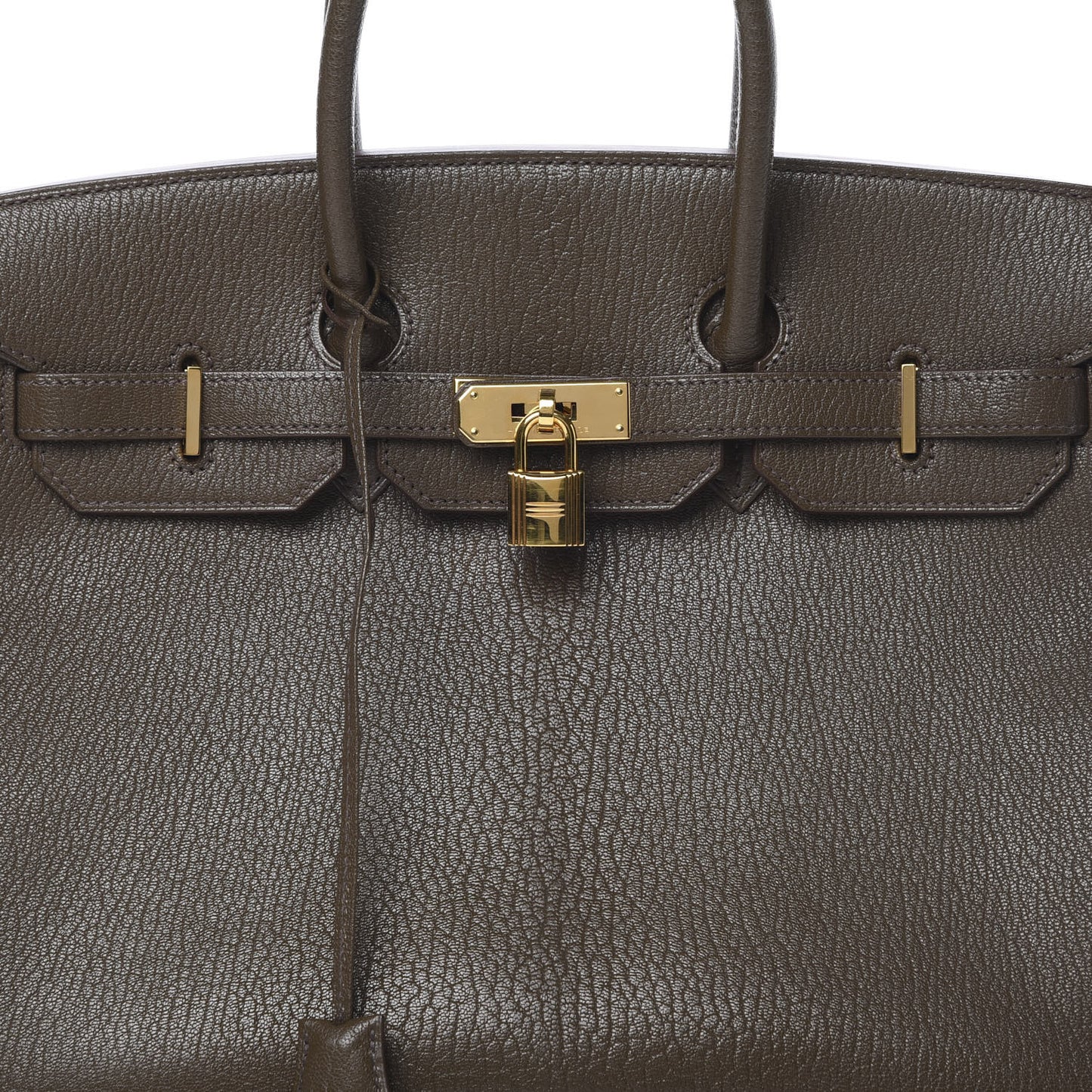 Chevre De Coromandel Birkin 35 Cafe