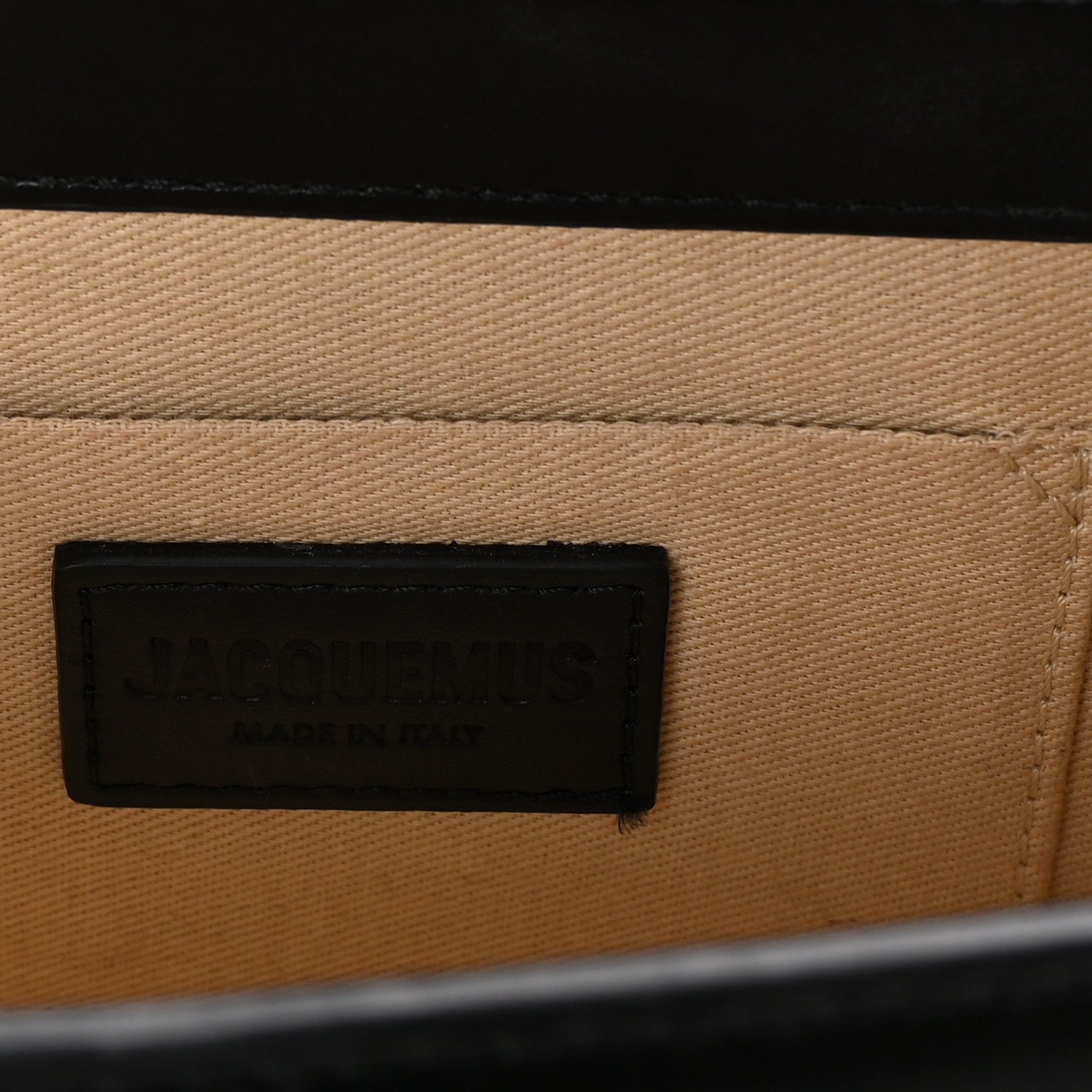 Jacquemus Smooth Calfskin Le Chiquito Moyen Black 6 of 9