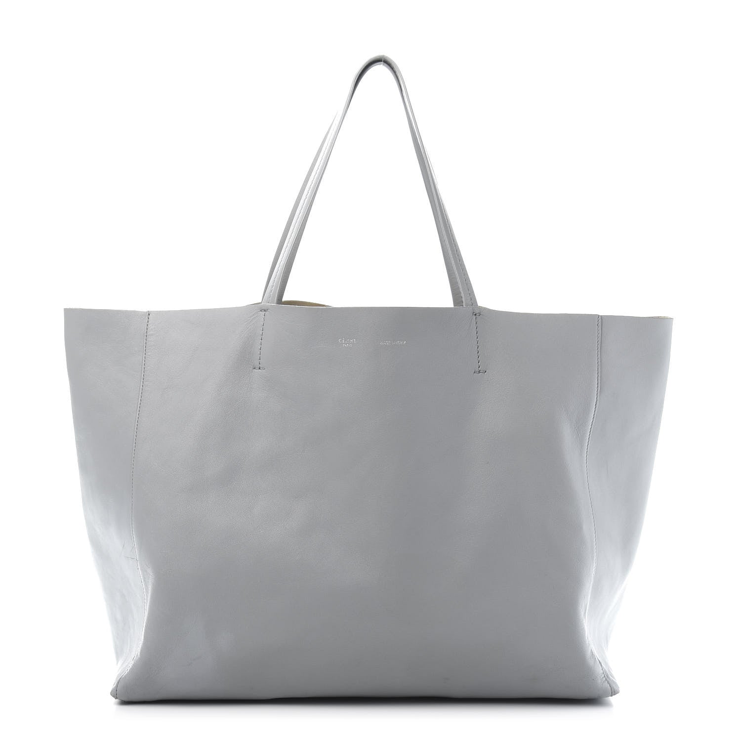 Celine Lambskin Horizontal Cabas Cloud 1 of 16