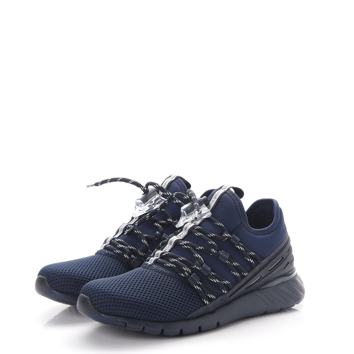 Neoprene Mesh Rubber Fastlane Low Sneakers 37 Marine