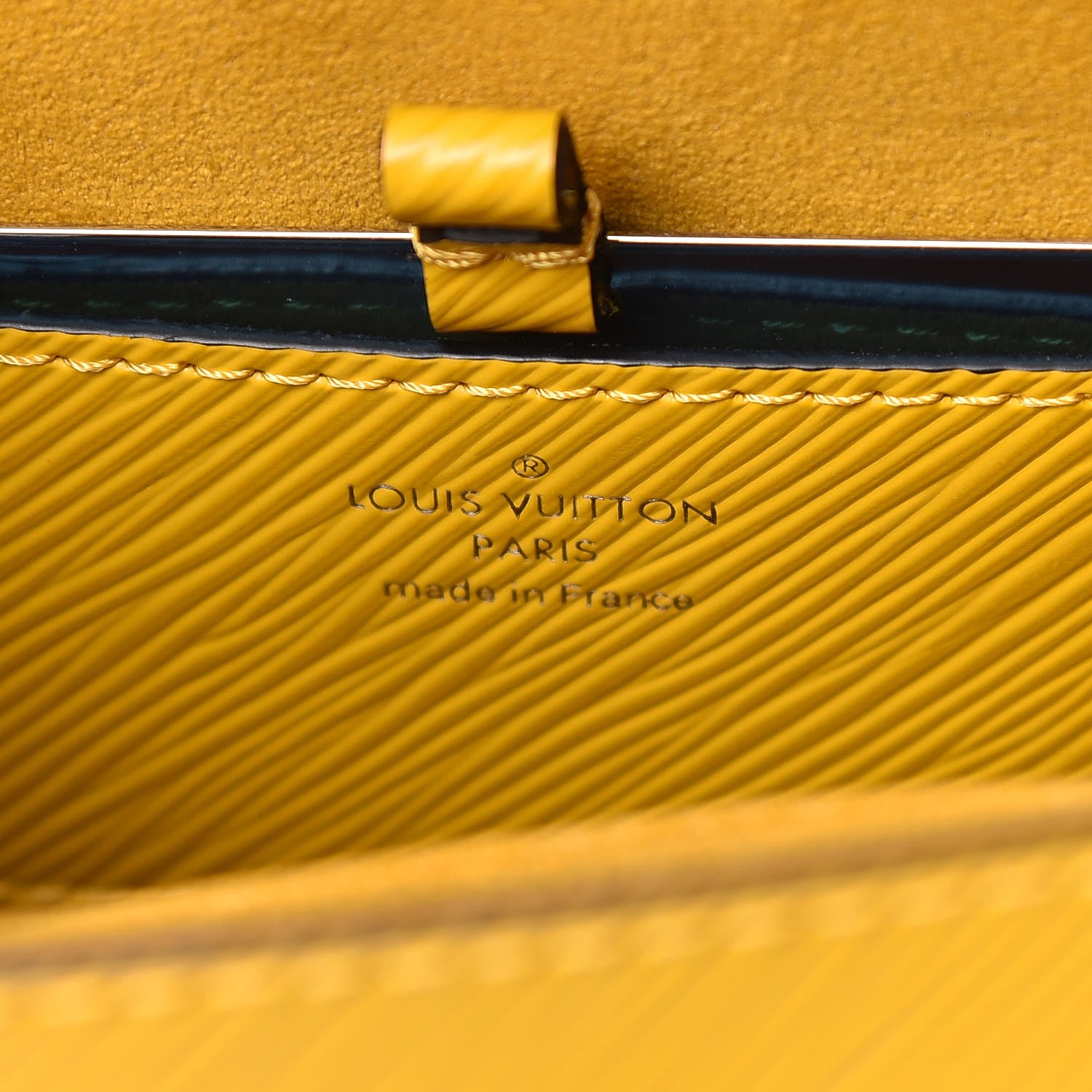 Louis Vuitton Epi Early Bird Twist Shoulder Bag MM Jonquille 6 of 11