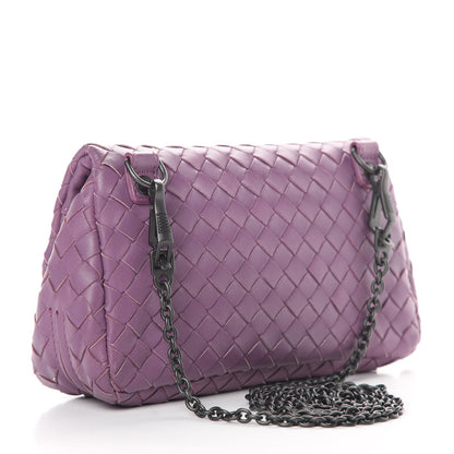 Bottega Veneta Nappa Intrecciato Mini Chain Messenger Peony 3 of 11