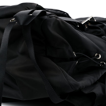 Prada Tessuto Nylon Montagna Double Buckle Backpack Black 8 of 10
