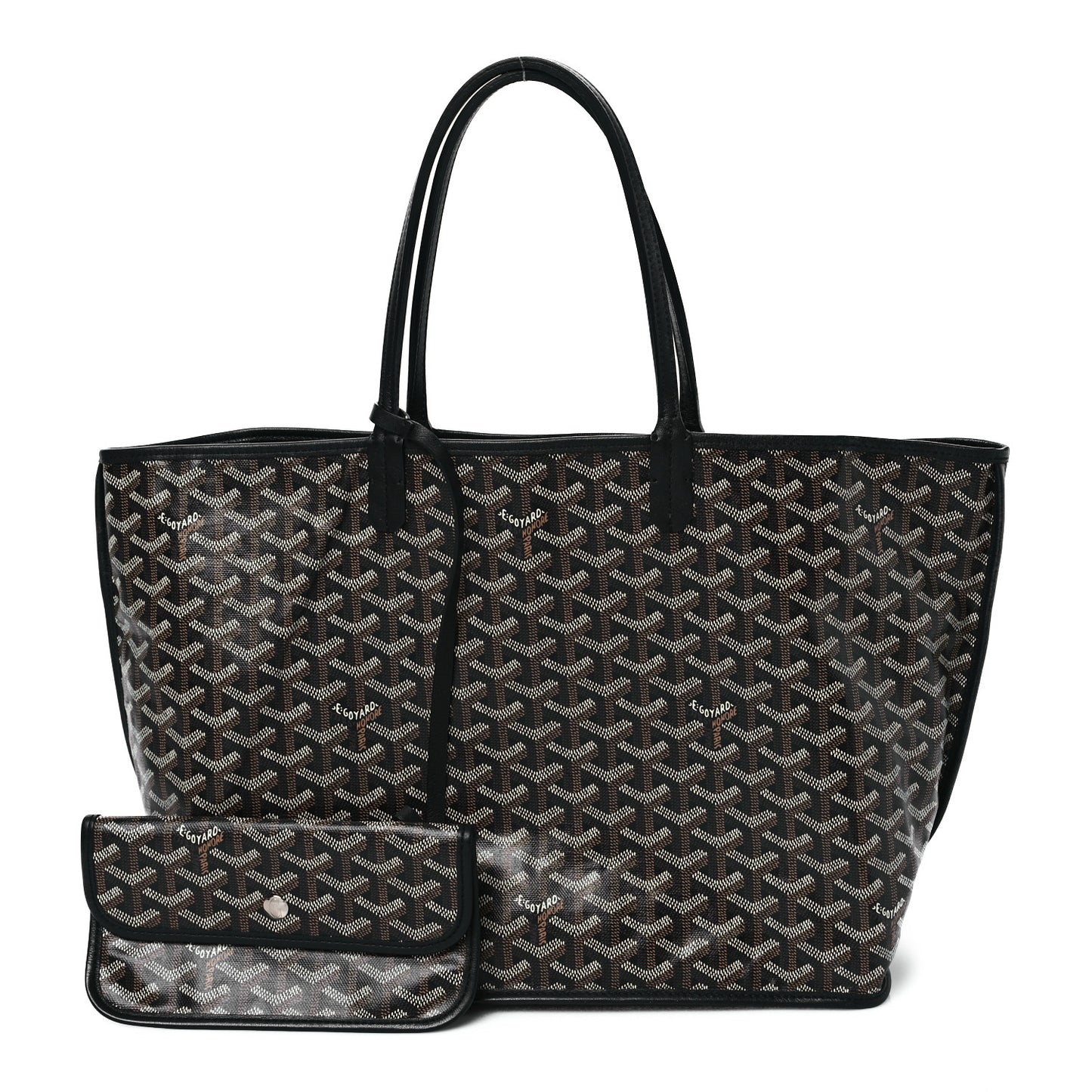 Goyardine Reversible Anjou PM Black